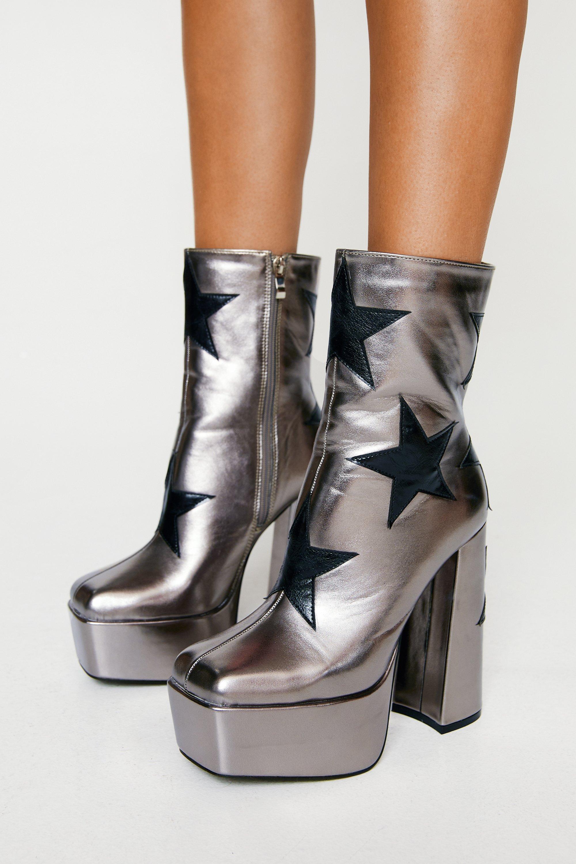 Star ankle clearance boots